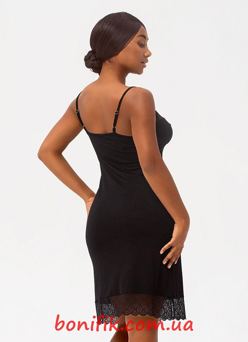 Женская ночная сорочка с кружевами "Black Panters" (60065) (арт. 1348) Кривой Рог - изображение 2