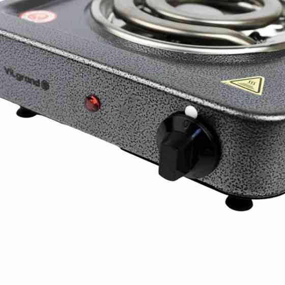 Электроплита Vilgrand VHP161D GRAY 1000 Вт серая Київ