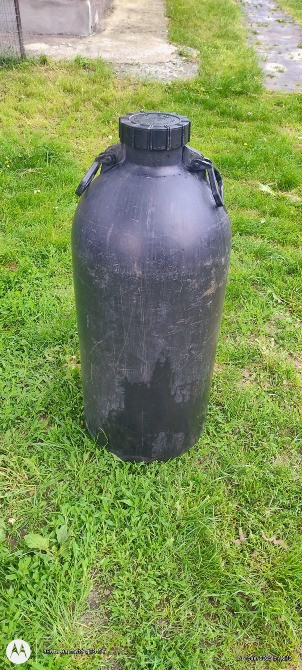 Бідон на 60 л.пластиковий.Не для харчових продуктів.Виробництво срср. Лысянка - изображение 2