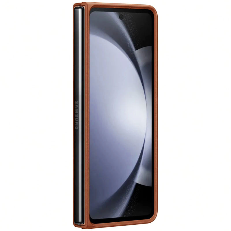 Кожаный чехол Leather Case (AAA) для Samsung Galaxy Z Fold5 Херсон - зображення 4