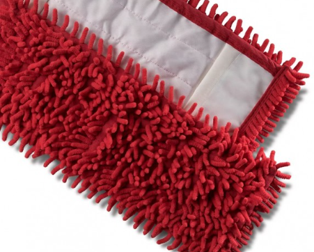Сменная насадка моп из микрофибры шиньон "Chenille", серый, EXTRA, (1000 пальцев) 40 см Киев - изображение 1