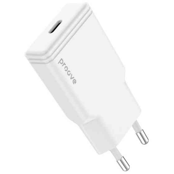Мережевий зарядний пристрій Proove Slender 20W Type-C White (WCSS20010002) (Код товару:41196) Харків
