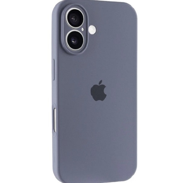 Apple Чохол Silicone Case Full Camera для iPhone 16 Lavender Gray (Код товару:39623) Харків - зображення 1