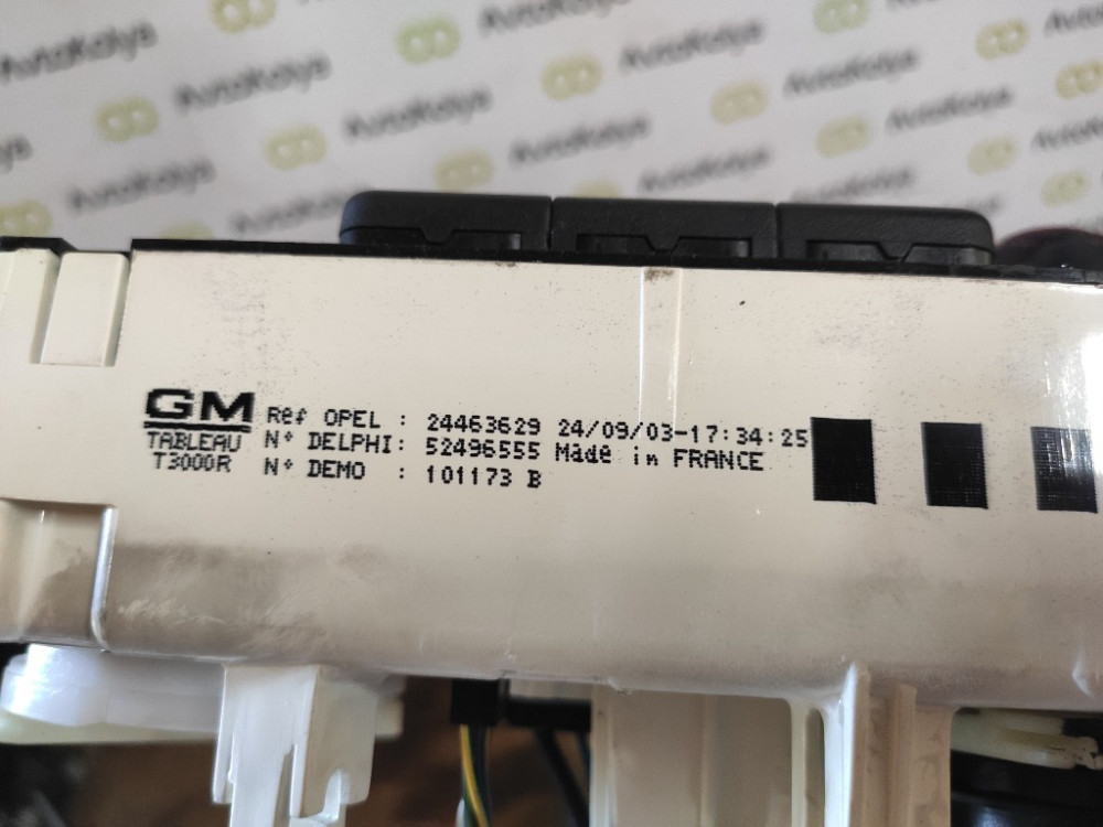 Блок управления климат контролем Opel Astra G 1998-2004 (24463629) Ковель - изображение 2