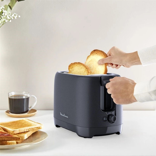 Тостер Moulinex Morning LT2M0810 850 Вт черный Київ - зображення 4