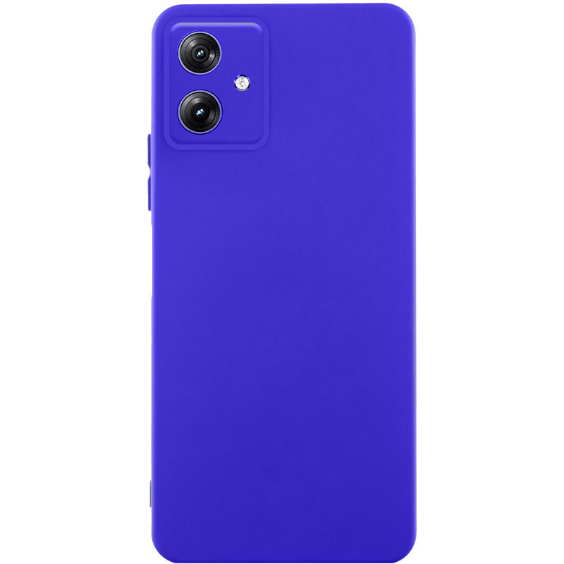 Чехол TPU GETMAN Liquid Silk Full Camera для Motorola Moto G54 Херсон - зображення 1