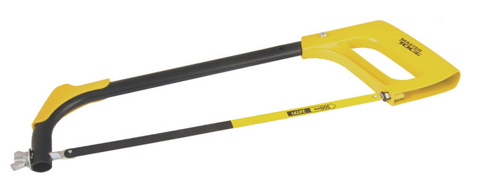 Ножовка по металлу MASTERTOOL 250-300 мм с металлической ручкой эргономичная накладка flex полотно 1 Харків - зображення 1