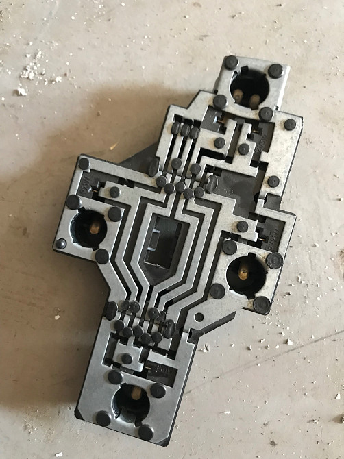 Бу плата заднего фонаря Renault Scenic 1 , Valeo 2341 D, правый. Кропивницкий - изображение 1