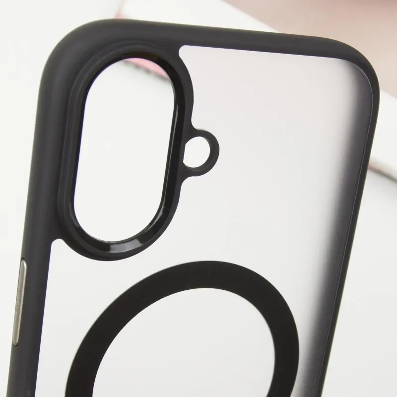 TPU+PC чехол Blueo Skin Friendly Frosted with MagSafe для Apple iPhone 16 (6.1") Херсон - изображение 11