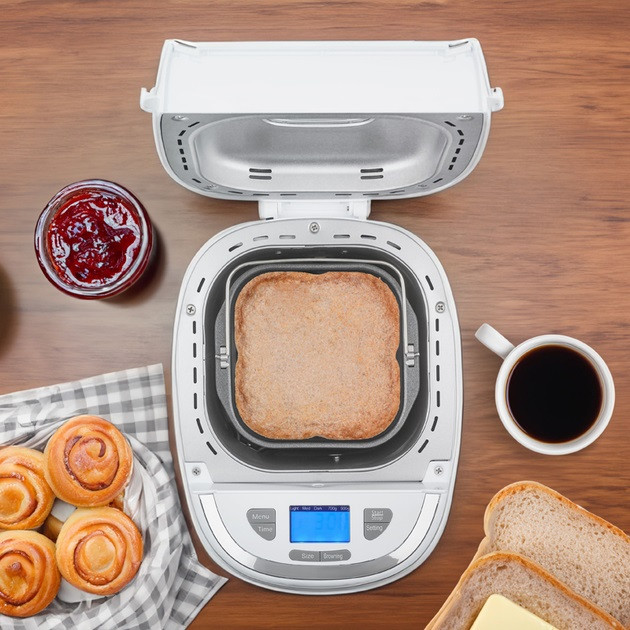 Хлебопечь First FA-5150-3 850 Вт белая Київ - зображення 4