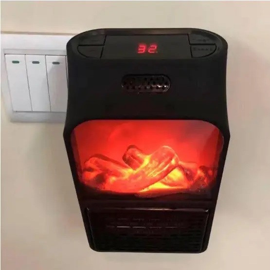 Портативний обігрівач Flame Heater 900 Вт, тепловий вентилятор, обігрівач для дому, ветродуйчик Одесса - изображение 1