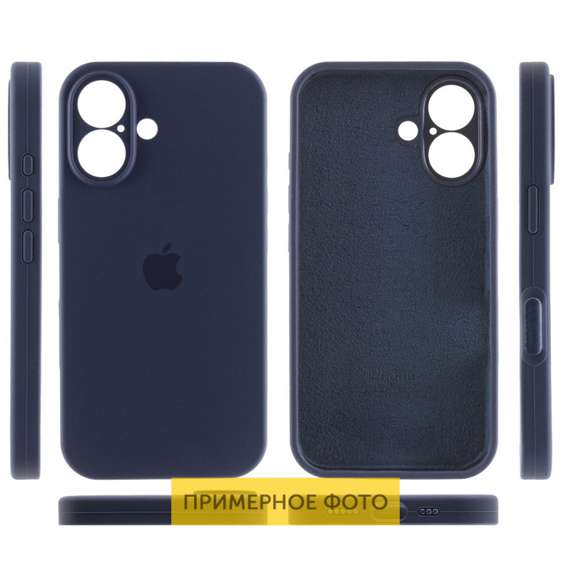 Чехол Silicone Case Full Camera Protective (AA) для Apple iPhone 16 (6.1") Херсон - зображення 3