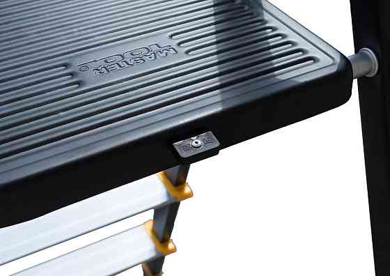 Лестница алюминий/сталь MASTERTOOL 6 ступеней h=1282 мм max 150 кг 79-1206 Харків