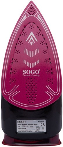 Утюг SOGO SS-6330-PU 2800 Вт фиолетовый Київ - зображення 3