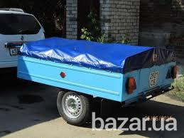 Тент на легковий причіп ММЗ 1,85 х 1,60 ПВХ Єврофура Баришівка - зображення 1