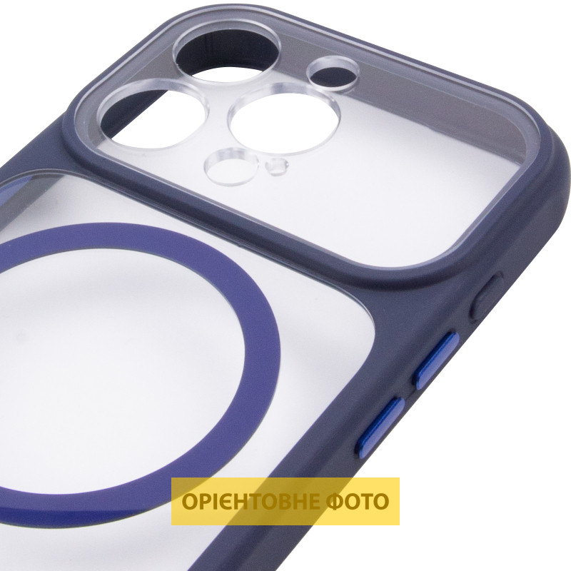 Чехол TPU+PC GETMAN Moon Clear with MagSafe для Apple iPhone 15 Pro Max (6.7") Херсон - зображення 5
