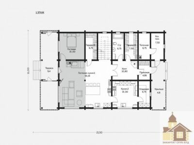 Вартість зруба під ключ від Закарпат Зруб-Буд Одеса - зображення 2