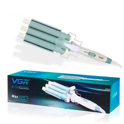 Плойка для волос VGR V-595 WHITE 100 Вт белая Киев - изображение 7