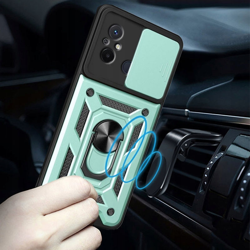 Ударопрочный чехол Camshield Serge Ring для Xiaomi Redmi 12C Херсон - зображення 2