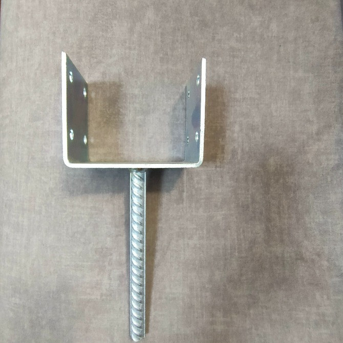 Опора кріпильна 100х120х100х4 мм з винтом d 18 Нововолинськ - зображення 1