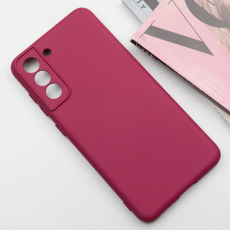 Чехол TPU GETMAN Liquid Silk Full Camera для Samsung Galaxy S21 Херсон - изображение 2