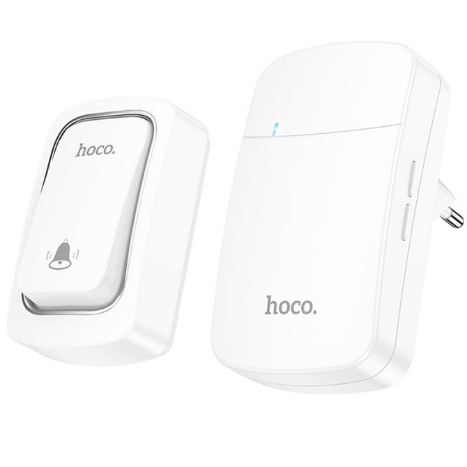 Дверной звонок Hoco HI26 EcoBell self-powered wireless doorbell Херсон - зображення 1