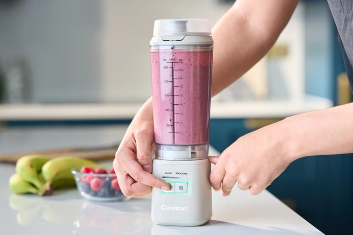 Блендер стационарный Cuisinart Blast & Go PBL100E 120 Вт бежевый Київ - зображення 9