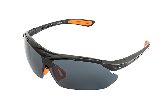 Очки открытые MASTERTOOL SPORTLINE GREY панорамная линза полуоправа защита от царапин ANTI-SCRATCH Харків - зображення 1