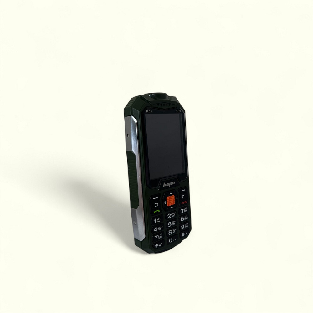 Кнопочный мобильный телефон на 4 сим карты AIEK Hope K31 Green Київ - зображення 5