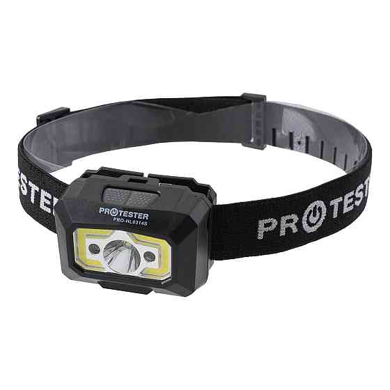 Фонарик налобный светодиодный (LED+COB) PROTESTER PRO-HL0314S Харків