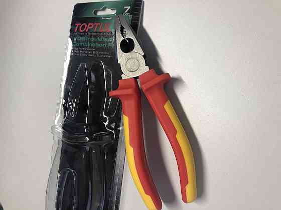 Пассатижи электрика 7" 1000V VDE TOPTUL DGCA2207 Харків