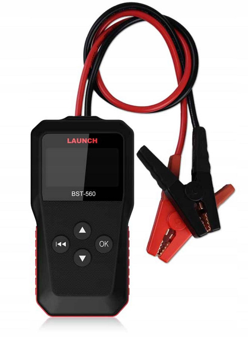 Цифровой тестер-измеритель для батарей и аккумуляторов с LCD-дисплеем 12 В LAUNCH BST-560 Харків - зображення 11