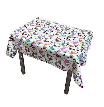 Скатерть с тефлоновым покрытием 140х170см Голубка Одеса