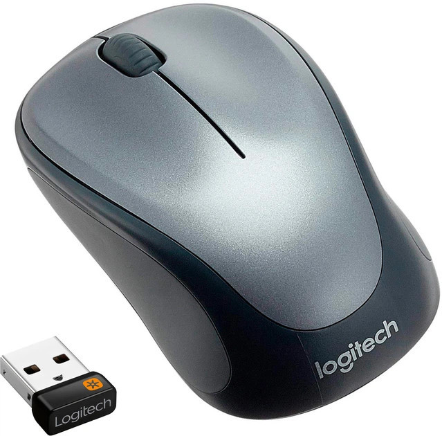 Мышь компьютерная безпроводная Logitech M235 WL Grey L910-002201 серая Киев - изображение 5