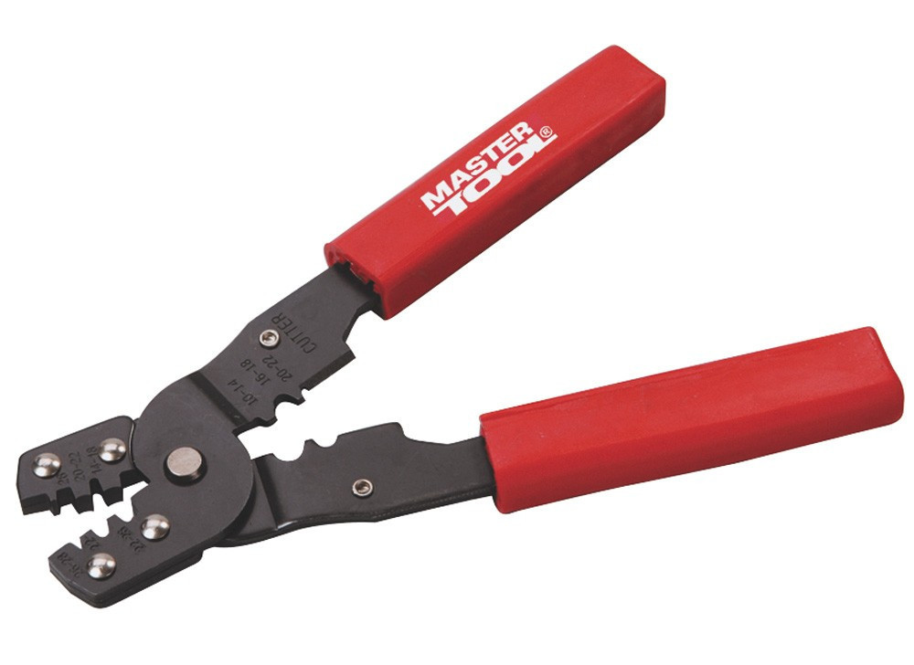 Клещи для обжима контактов MASTERTOOL 0.08-5.0 мм² 75-2256 Харків - зображення 1