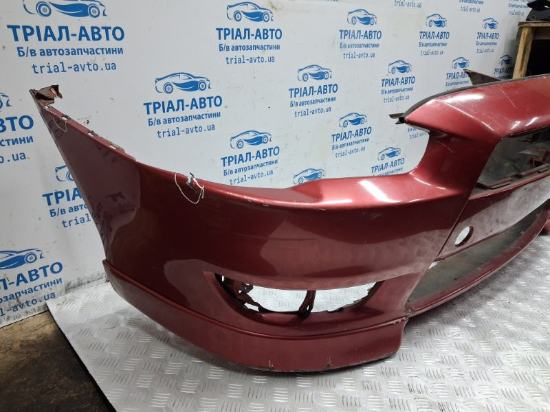 Бампер передний Mitsubishi Lancer 10 2.0 БЕНЗИН 4B11 2007 (б/у) Київ - зображення 4