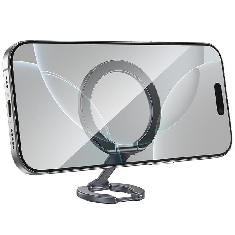 Магнитный держатель для телефона Hoco GH9 Double-ring Херсон - изображение 4