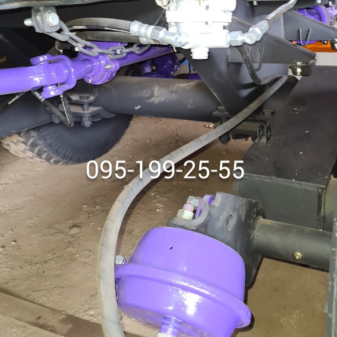 Тандемна вісь (балансир) МВУ-8; обід колеса (диск) МВУ-8; маточина МВУ-8 Днепр - изображение 2