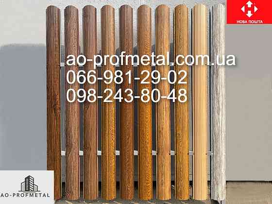 Евроштакетник от производителя с шириной штакетины 102 мм. Київ