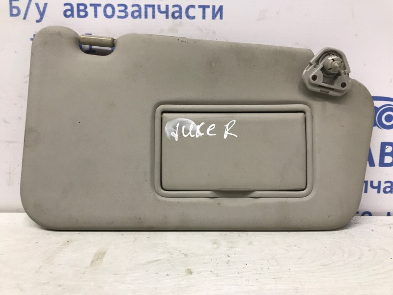 Козырек солнцезащитный правый Nissan Juke F15 1.6 TURBO MR16DDT 2010 (б/у) Київ - зображення 1