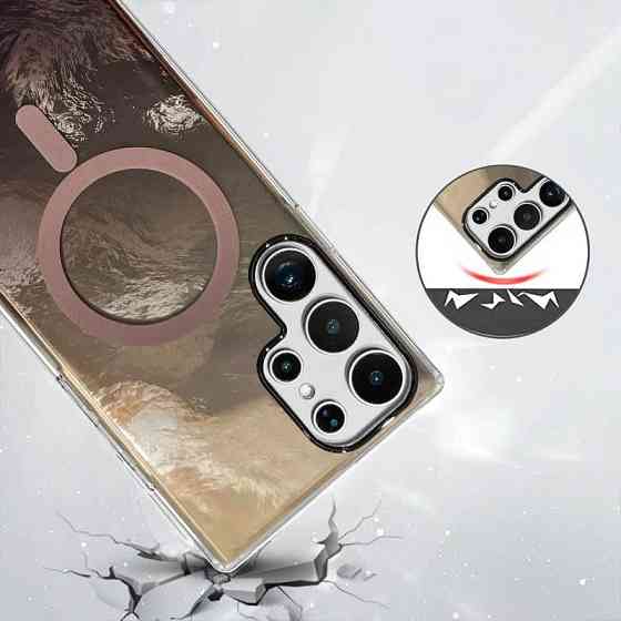 Чехол TPU Shiny Mountain Magnetic Fit для Samsung Galaxy S25 Ultra Херсон