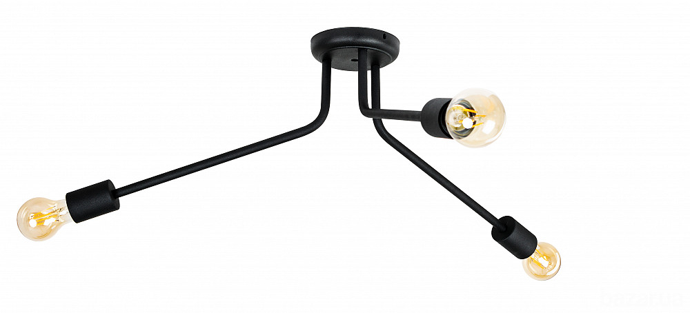 Люстра потолочная Atma Light серии Loft Attic L-3 C400 Black Вінниця - зображення 1