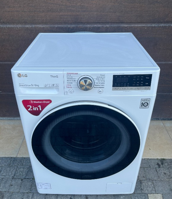 2020рік Пралка з сушкою 2в1 LG W4DV709H1W ThinQ® Wi-Fi 9/6кг 1400об Бережани - зображення 1