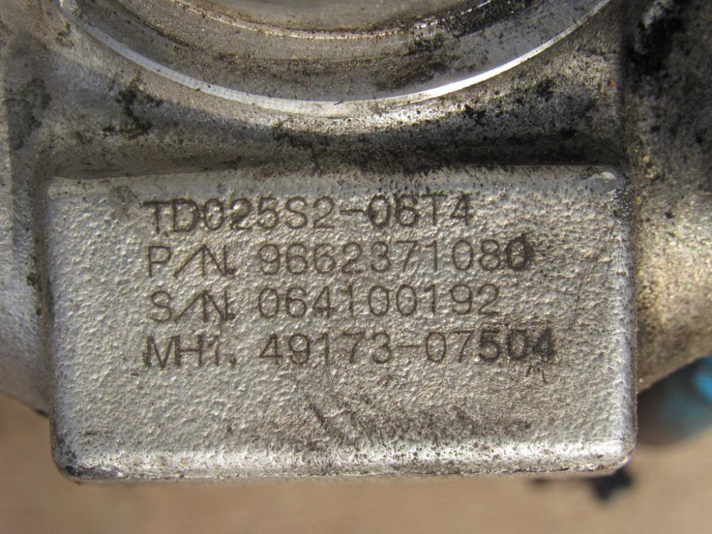 Турбина Peugeot Partner 1.6 HDI 2009-2015 (9662371080) Ковель - зображення 4