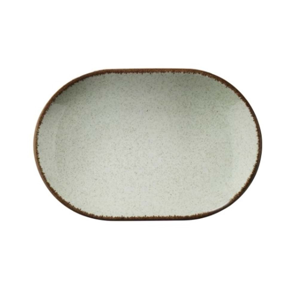 Блюдо овальна Colorx Kutahya Pearl CXOFD-32-KY-730-P-03 32 см зелена Киев - изображение 1