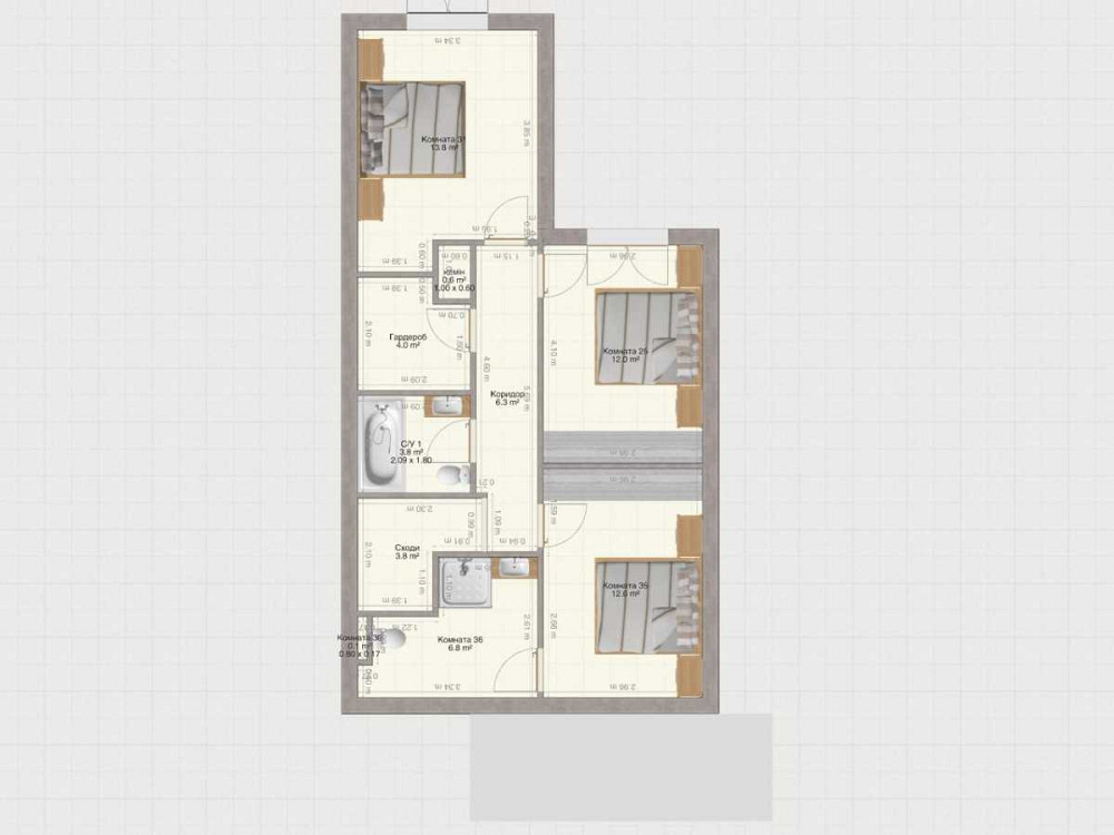 продажа 5-к дом Бориспольский, Гнедин, 160000 $  - зображення 9