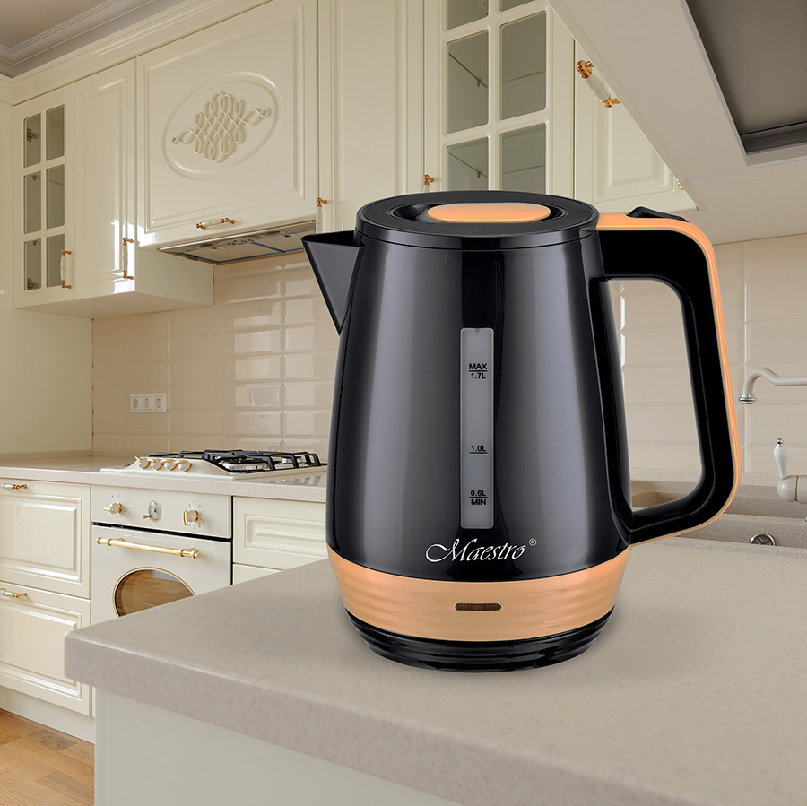 Електрочайник Maestro MR-033-Black 1.7 л чорний Киев - изображение 1