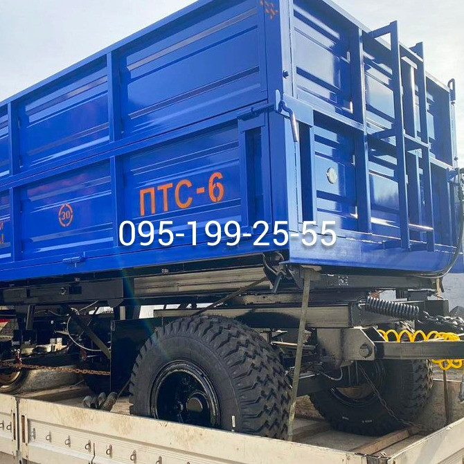 Причіп 2ПТС-6; диск колісний 2ПТС-6; ресора 2ПТС-6 Дніпро - зображення 2