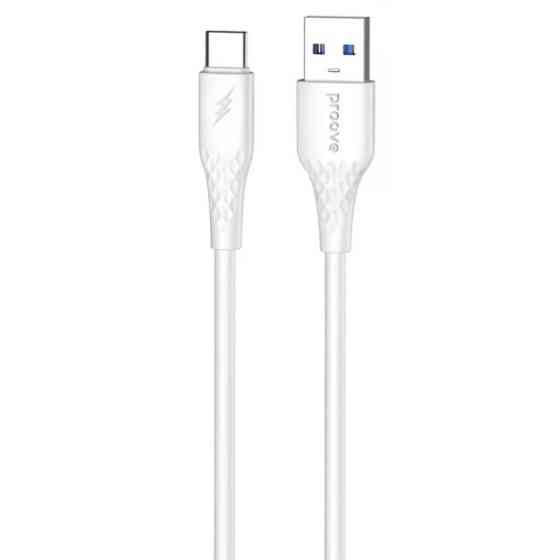 Кабель Proove GridLine USB to Type-C 3A 1m White (CCGL15001202) (Код товару:42025) Харків