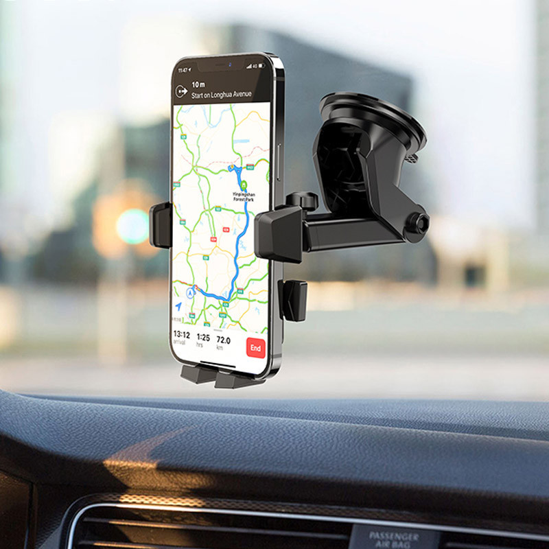 Автодержатель Hoco CA83 David one-button (center console) Херсон - изображение 7